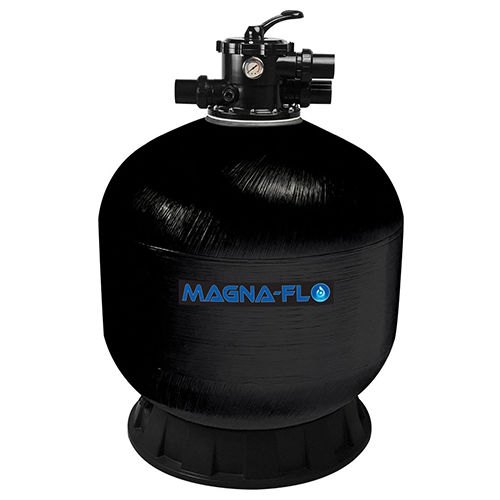 Magna-Flo fibreglass media pool filter with multiport valve